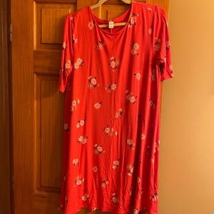 Four dresses and one top from Old Navy!